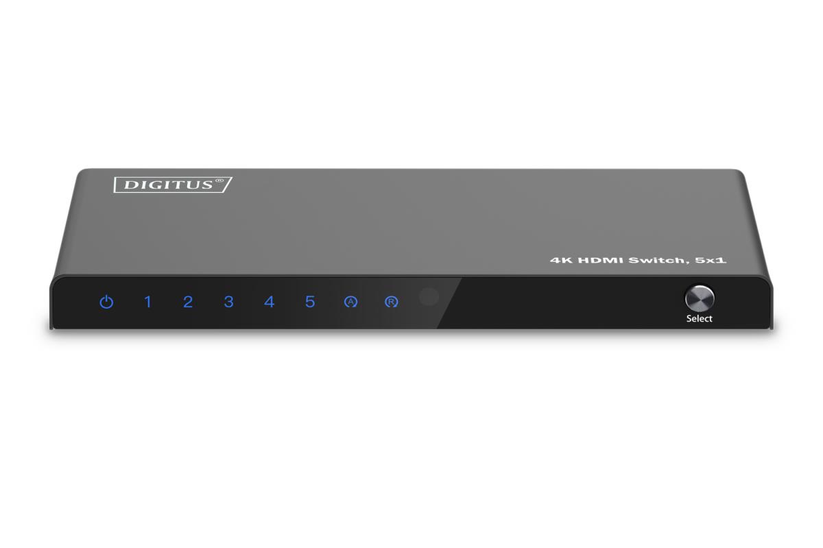 5x1 HDMI Switch. 4K/60Hz HDCP 2.3