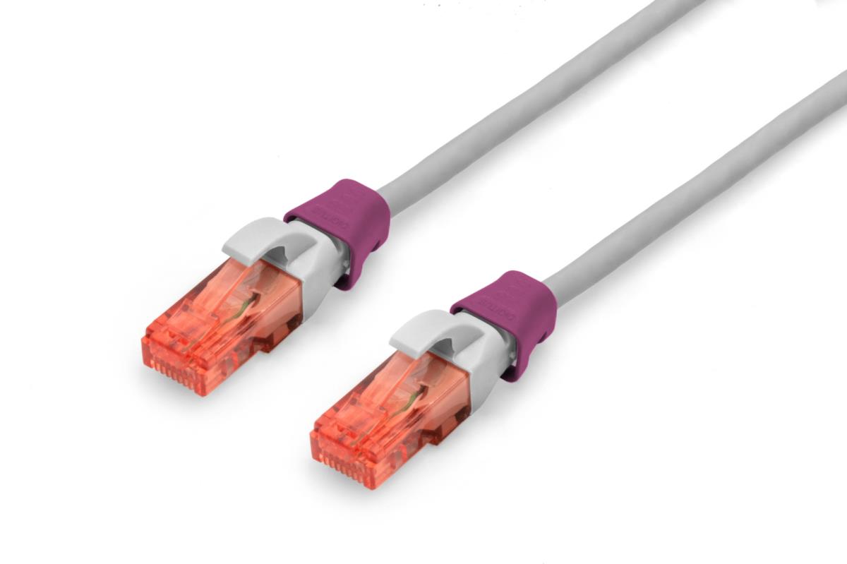 Color clIPS for RJ45 plugs 100 pcs Magenta