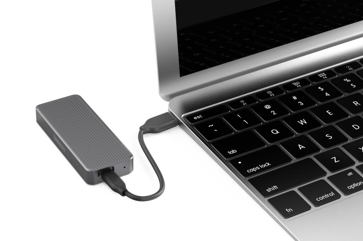 USB hard drive enclosure - NVMe 20GbpsUSB3.2 Gen 2x2 aluminum tooling
