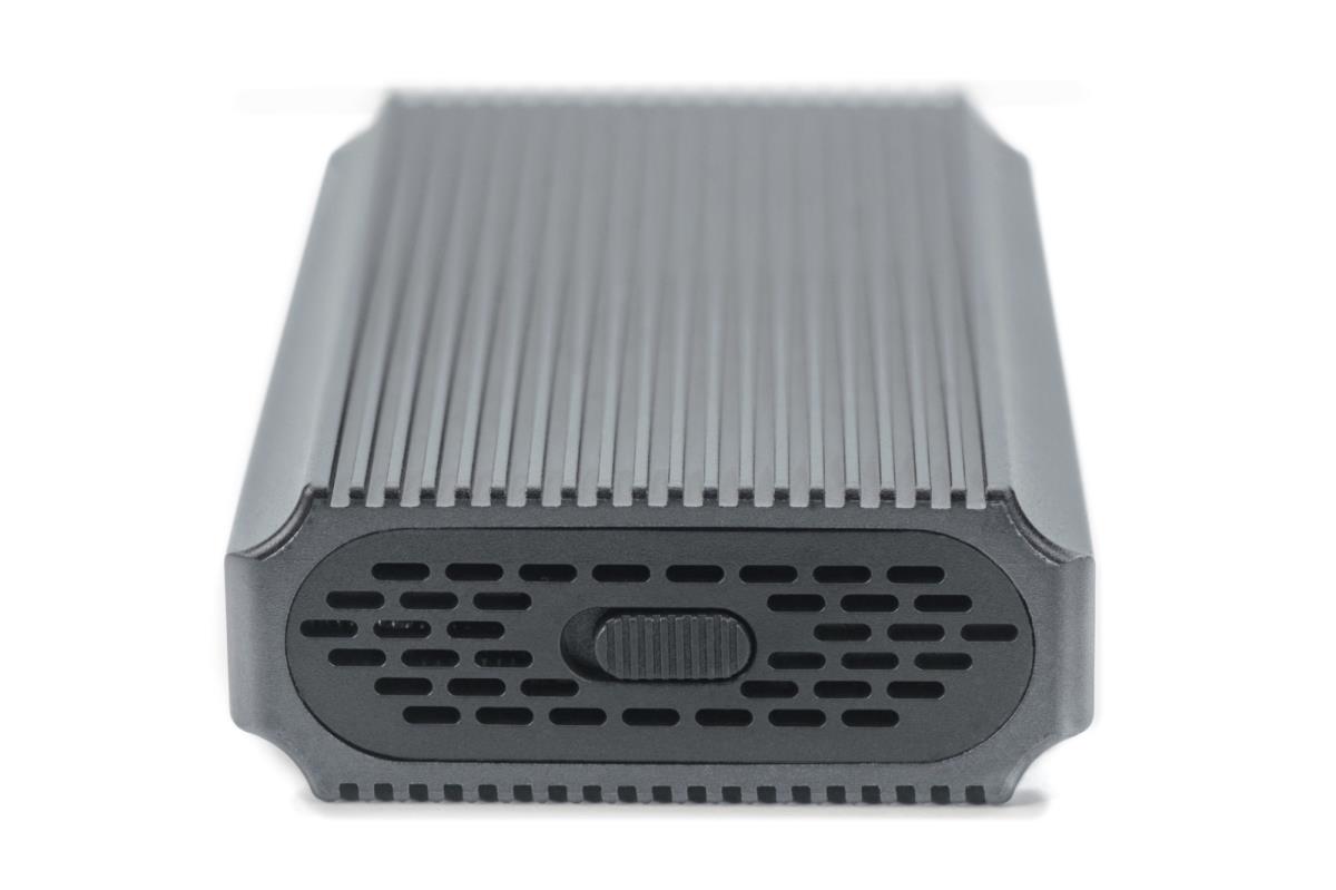 USB hard drive enclosure - NVMe 40 Gbps USB 4.0 Aluminium tooling