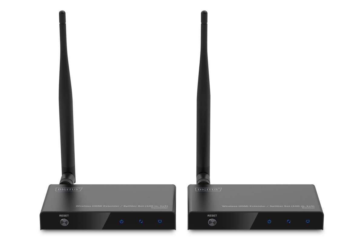 Wireless HDMI Extender/Splitter Set 1x4 100m Full HD