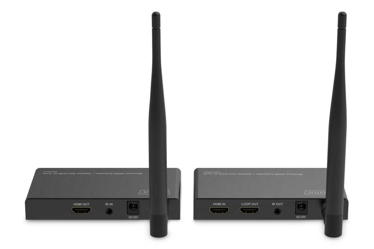 Wireless HDMI Extender/Splitter Set 1x4 100m Full HD