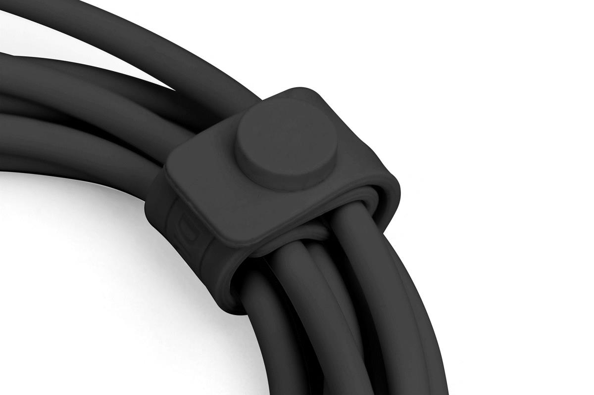 USB-C Silicone charging cable USB-C - USB-C USB 2.0 60W - 50cm black