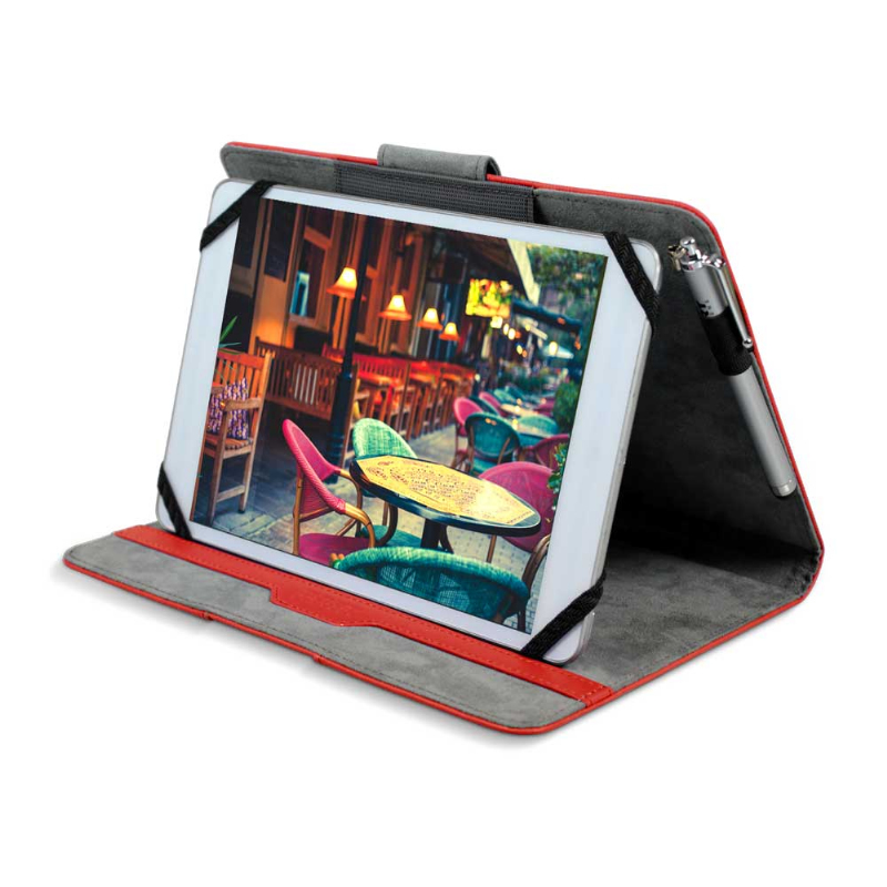 Phoenix Universal - 7/8.5in Folio case Red