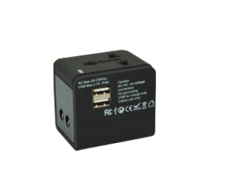 World Travel Adapter 2 USB