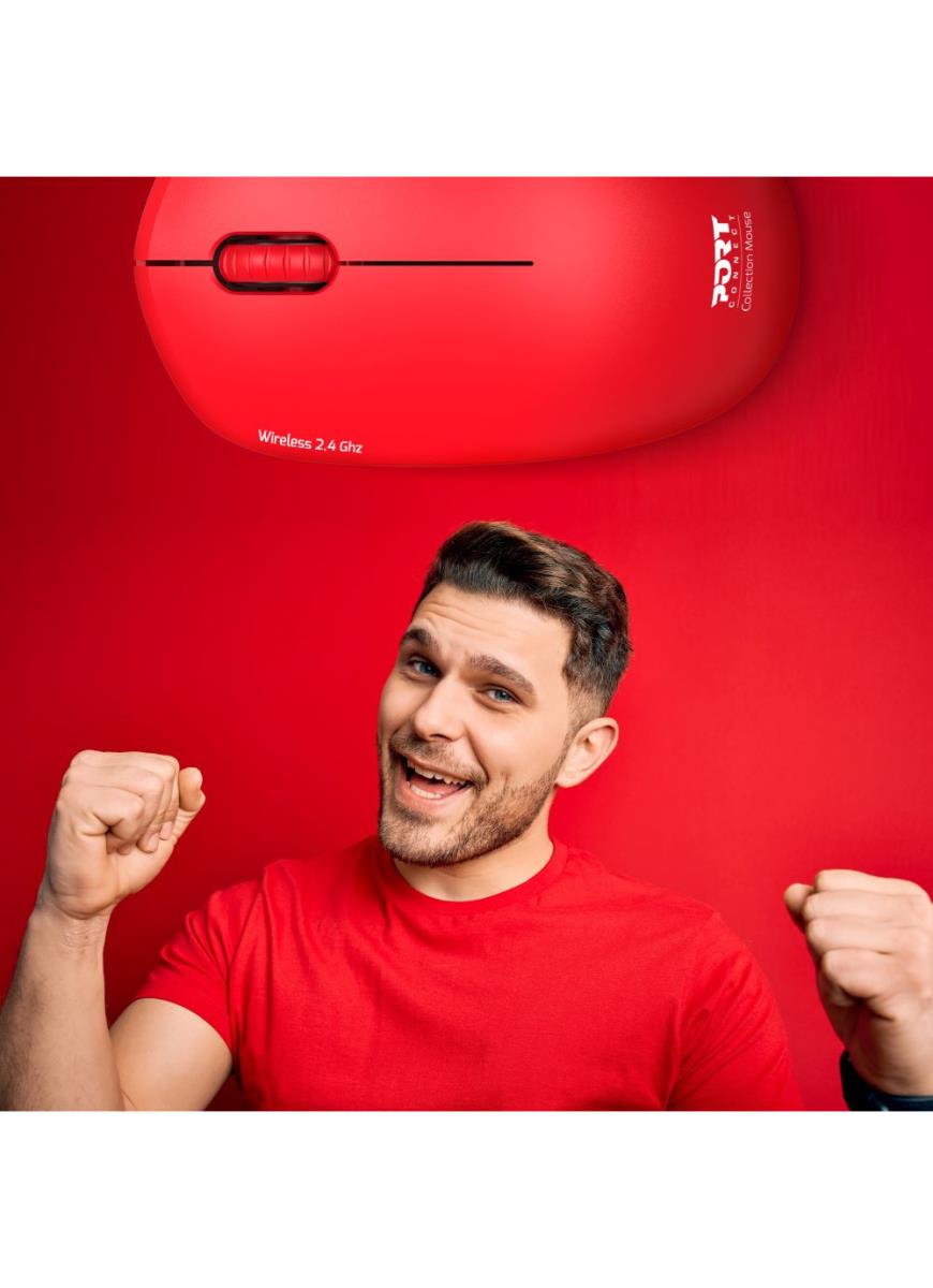 Mouse Collection Wireless Red