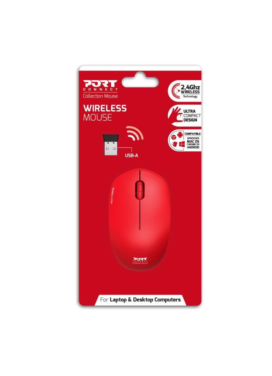 Mouse Collection Wireless Red