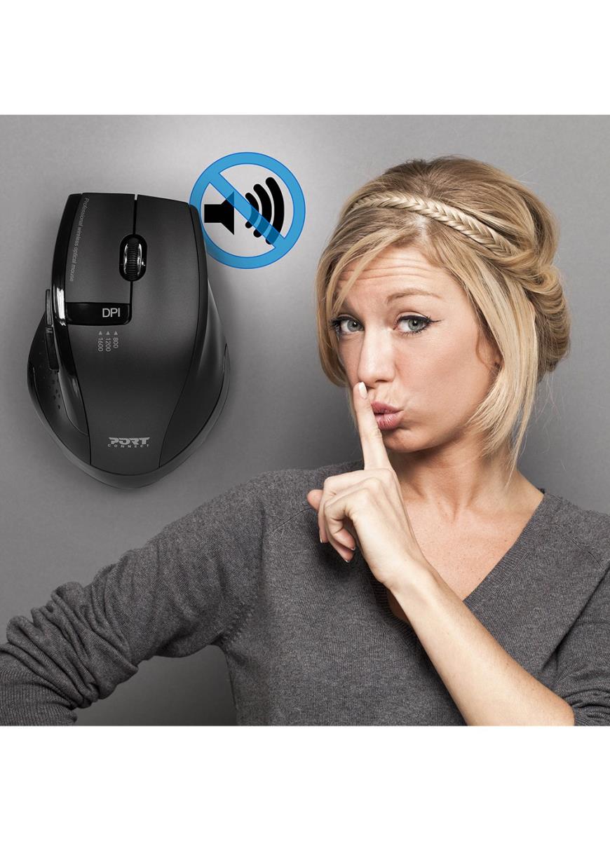 Slient Wireless Mouse Combo USB-a USB-c