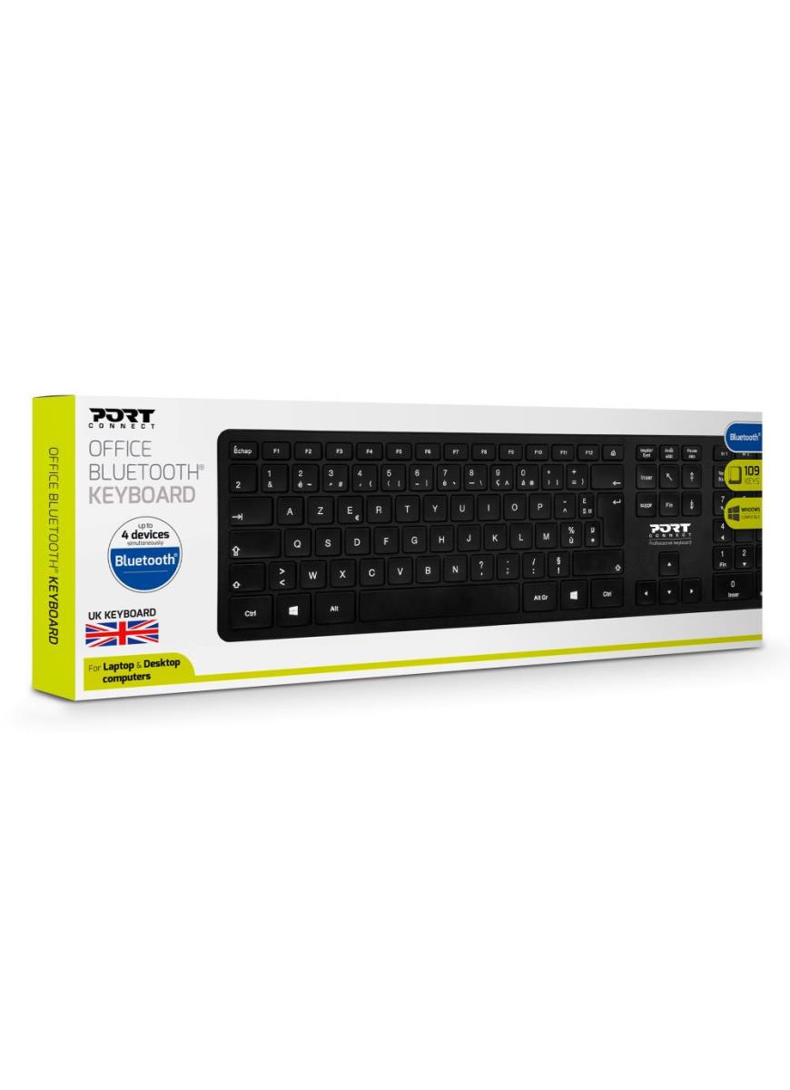 Office Bluetooth Keyboard Qwerty Uk