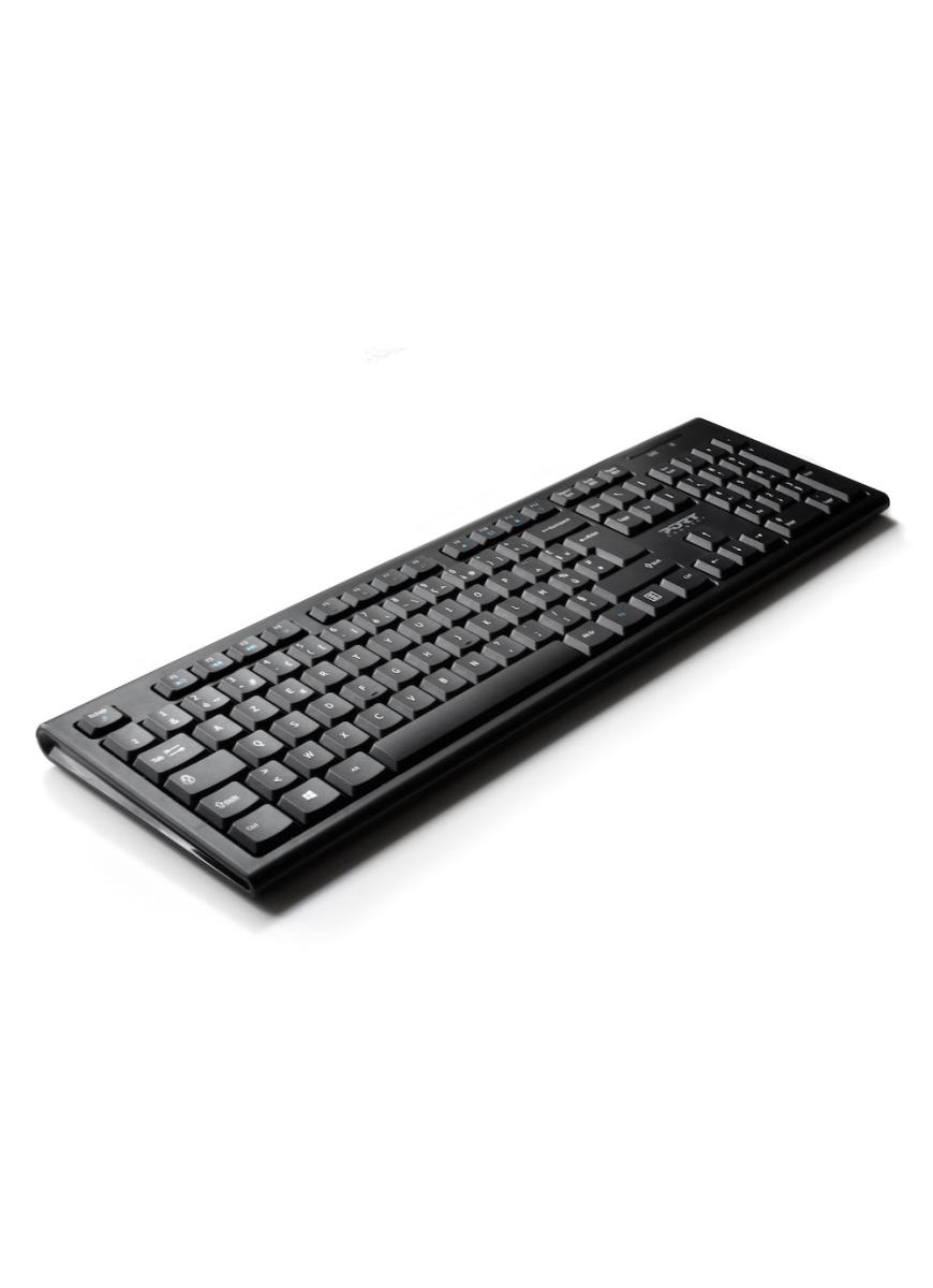 Essential Wireless Pack: Keyboard + Mouse + Mouse Pad - Qwerty Uk