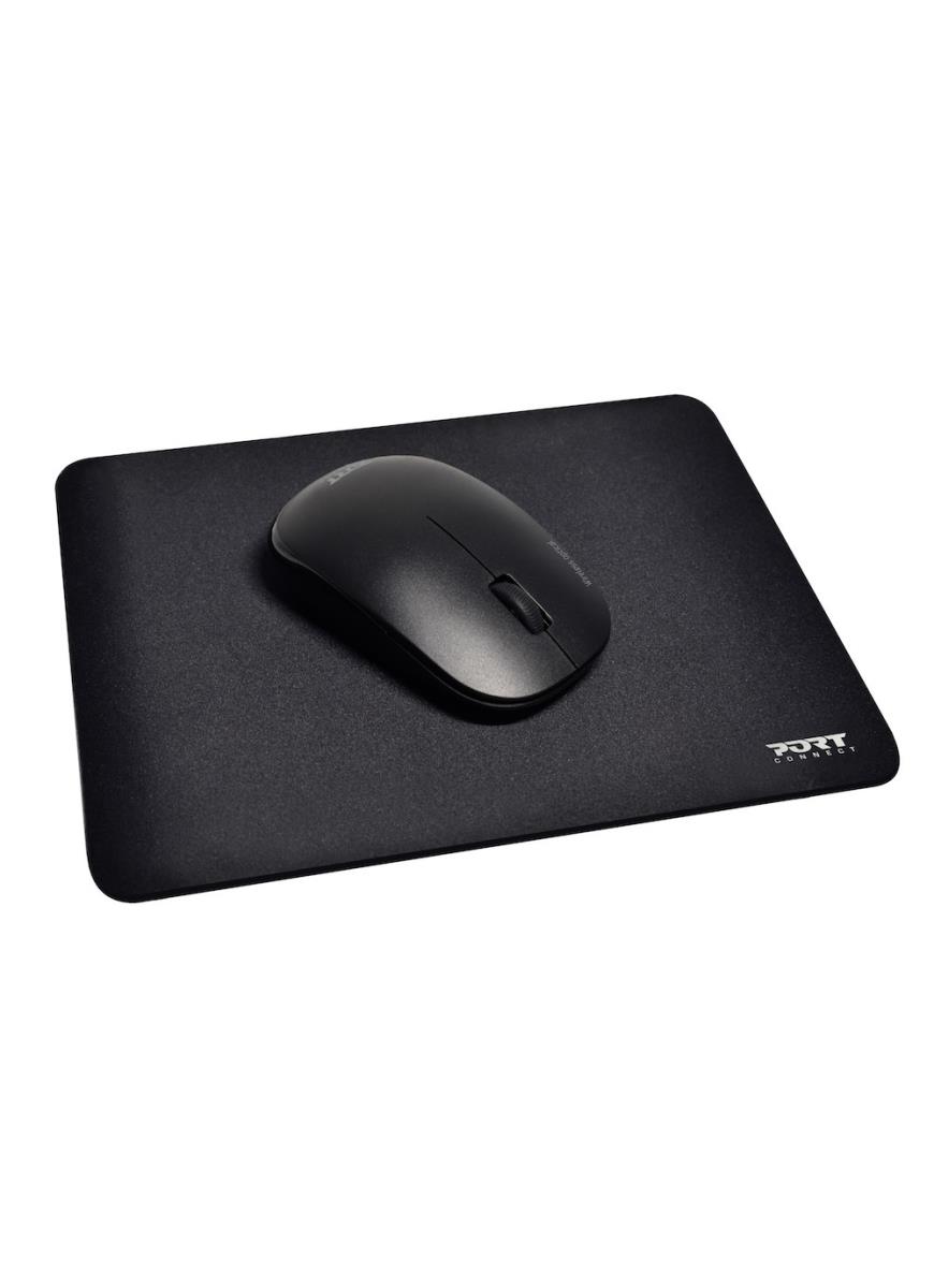 Essential Wireless Pack: Keyboard + Mouse + Mouse Pad - Qwerty Uk