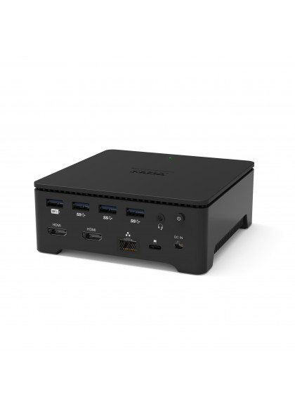 USB-C & USB-A 2X2K UNIVERSAL OFFICE DOCKING STATION - 2x HDMI / Gbe / 4x USB-A / Audio - 100w  USB Power Delivery - UK