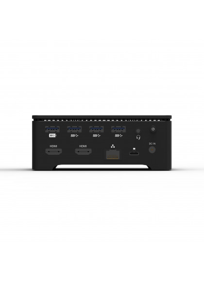 USB-C & USB-A 2X2K UNIVERSAL OFFICE DOCKING STATION - 2x HDMI / Gbe / 4x USB-A / Audio - 100w  USB Power Delivery - UK