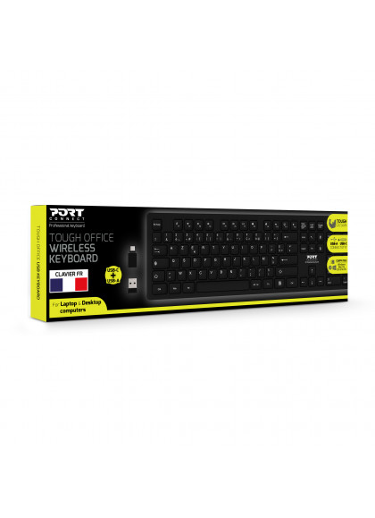 Office Keyboard Tough Wireless - Azerty French