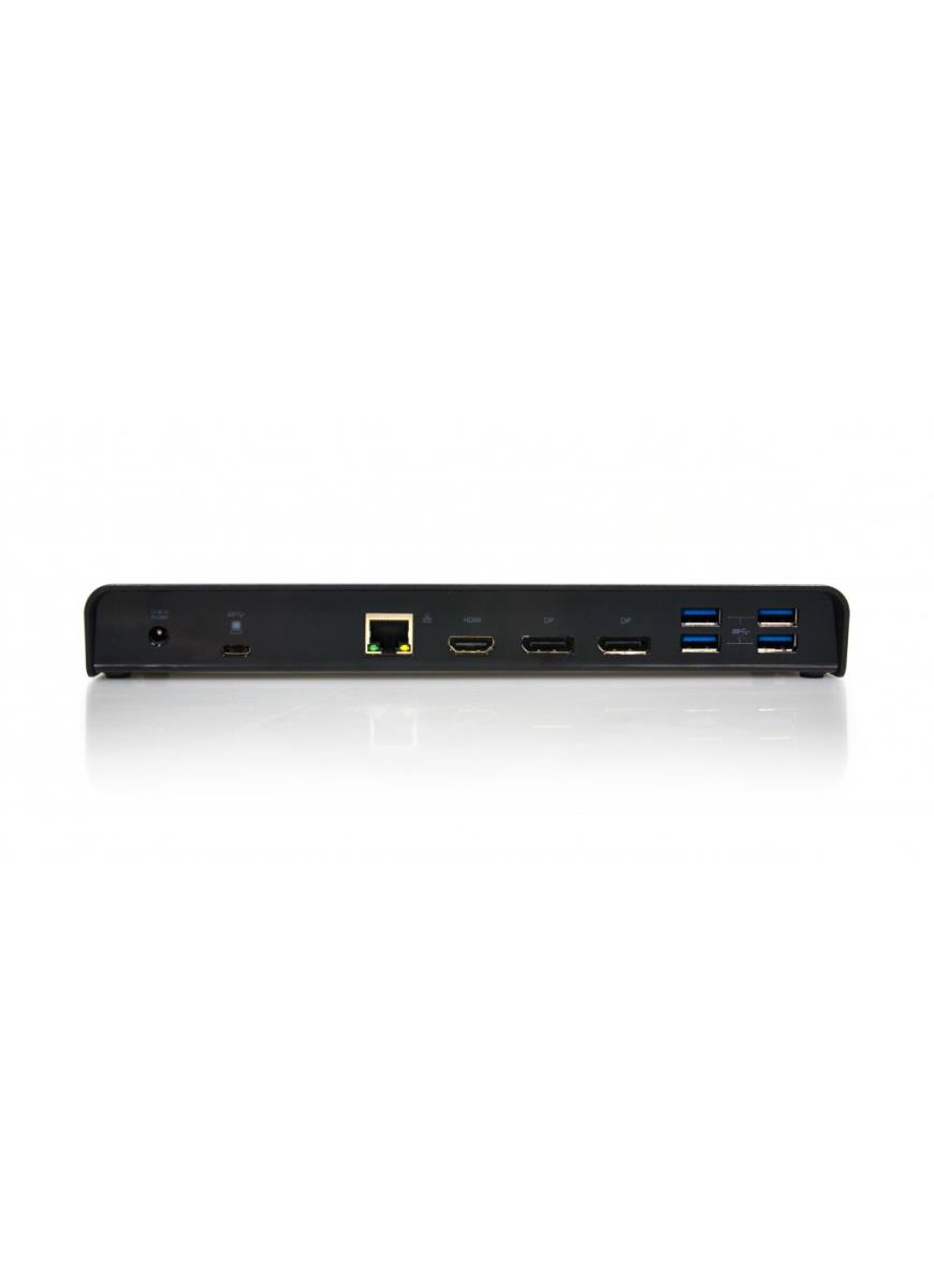 Dock Type C - HDMI / 2x DP / 5x USB 3.0 / Gbe / Auido -  60W USB Power Delivery - CH