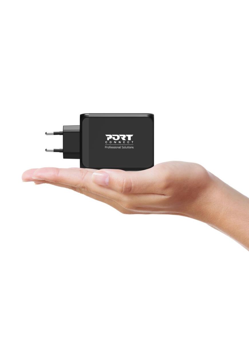 POWER SUPPLY USB-C 120 W - GAN with 2m USB-C Cable