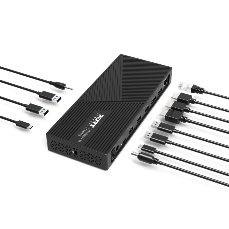 USB-C Docking Universal Office - 3x 4K  - 100W USB Power Delivery