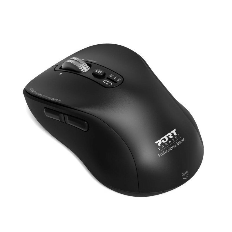 Wireless Mouse - Expert Mouse - Wireless / Bluetooth - Optical - Black