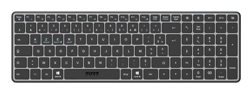 Bluetooth wireless COMPACT keyboard - Azerty French