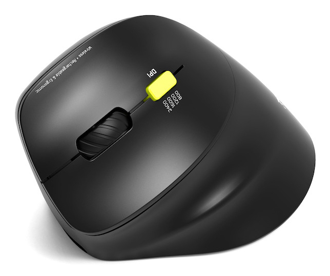 Ergonomic mouse - ERGO - 2.4GHz Bluetooth - Left-Hand - Rechargeable