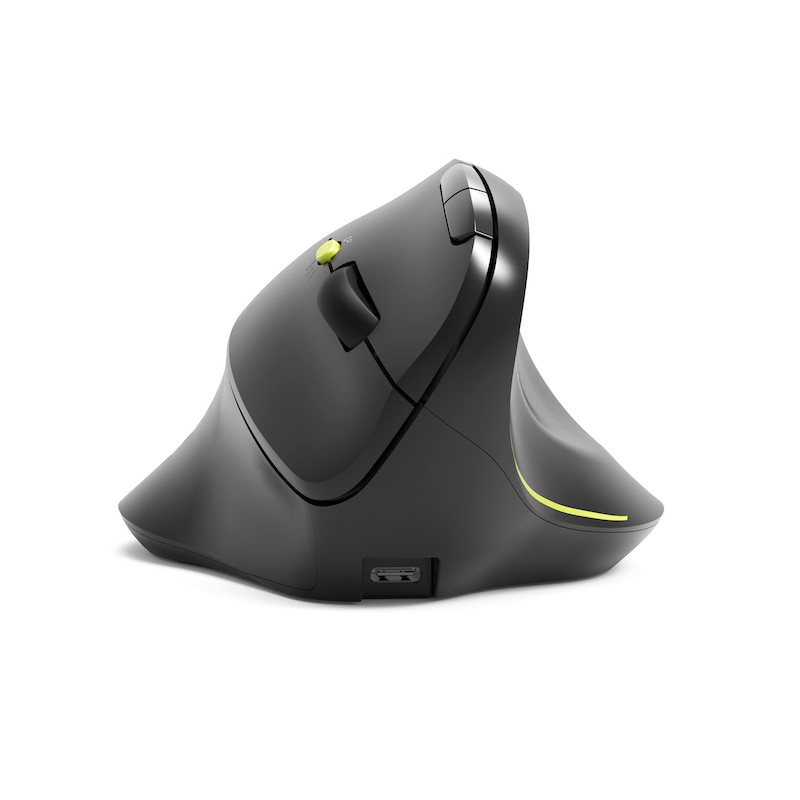 Wireless ERGO SOFT Mouse - 2.4GHz Bluetooth - Rechargeable