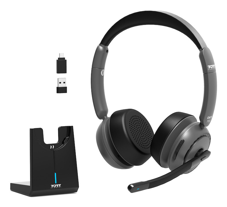 Headphone PRO ON'R 700 Base - Stereo - Bluetooth / USB-A/C - Black - charging base