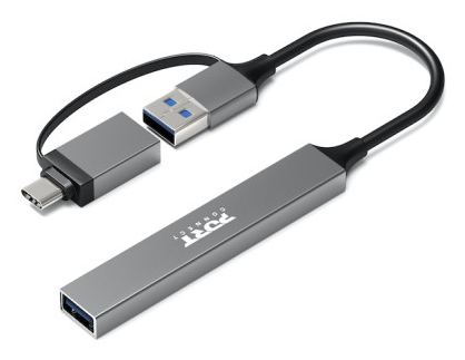 USB-C / USB-A HUB to 4 USB-A ports 480 Mbps SLIM