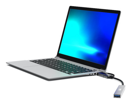 USB-C / USB-A HUB to 4 USB-A ports 480 Mbps SLIM