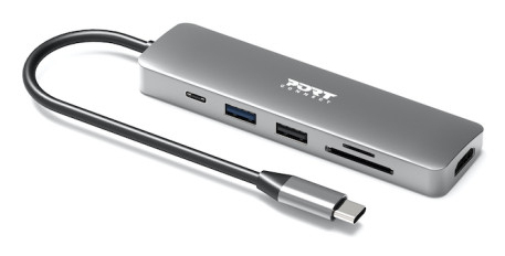 Mobile docking station 1 X 4K USB-C 5 devices 100W - US