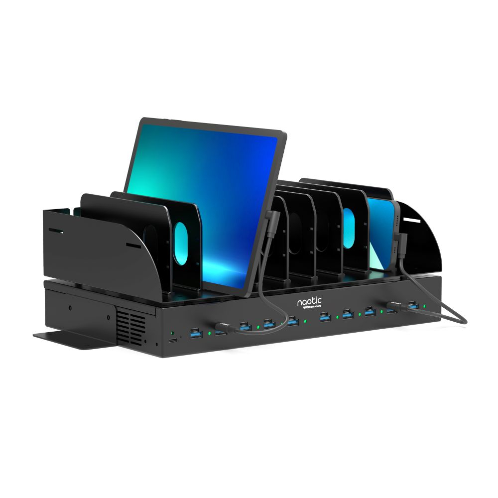 Charging station 10 USB-C/A devices PD 30W