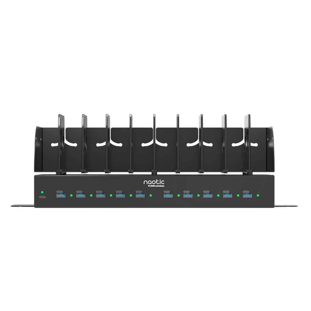 Charging station 10 USB-C/A devices PD 30W