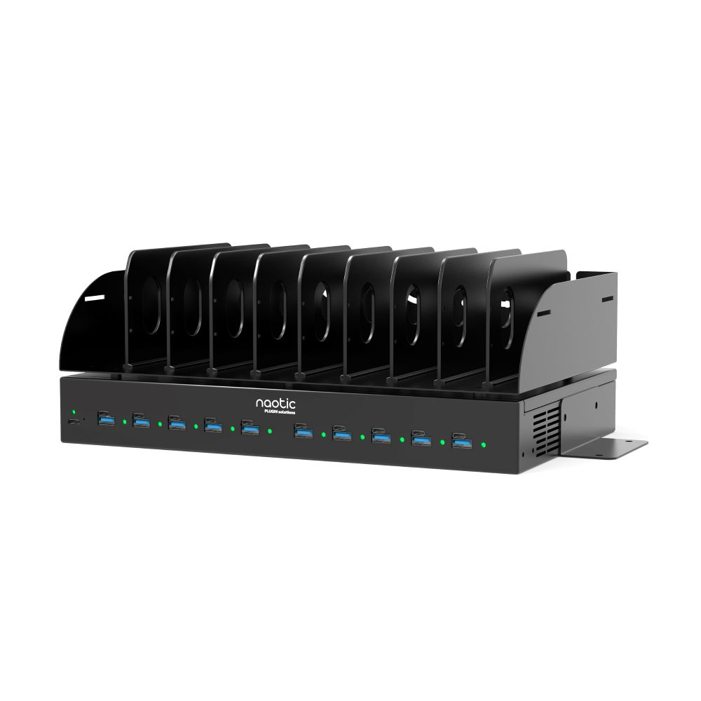 Charging station 10 USB-C/A devices PD 30W