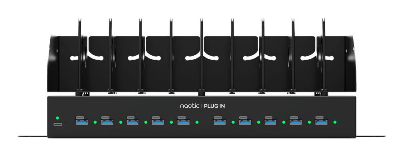 Charging station 10 USB-C/A devices PD 30W