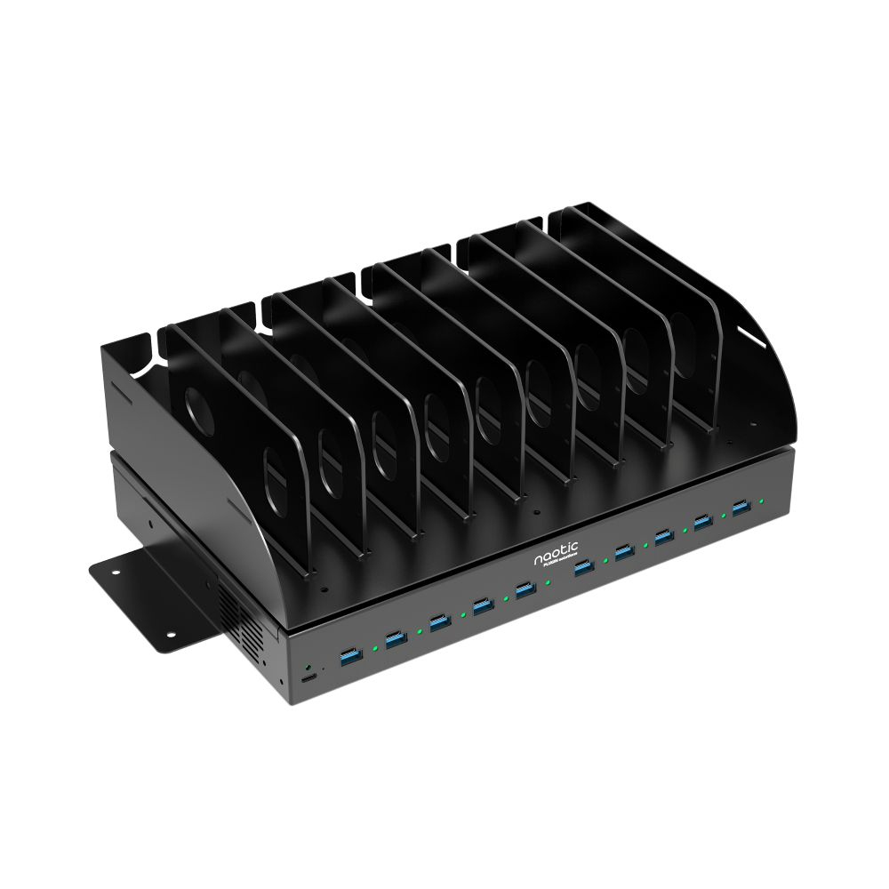 Charging station 10 USB-C/A devices PD 30W