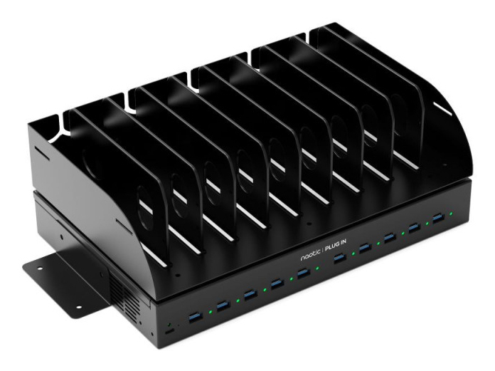 Charging station 10 USB-C/A devices PD 30W