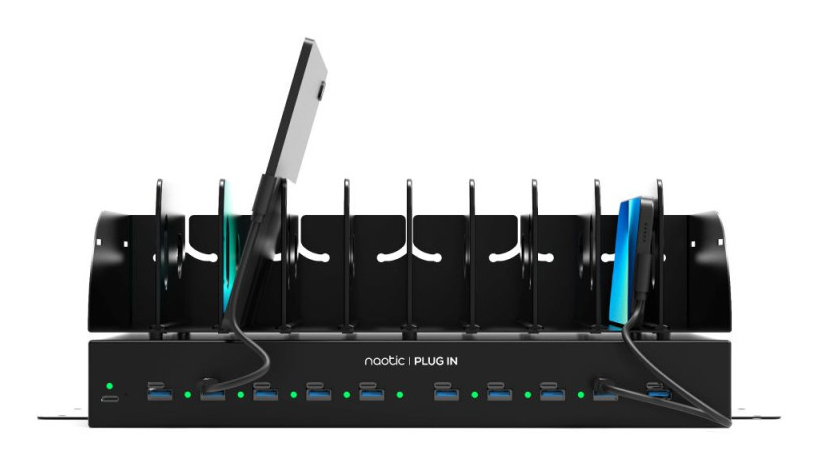 Charging station 10 USB-C/A devices PD 30W