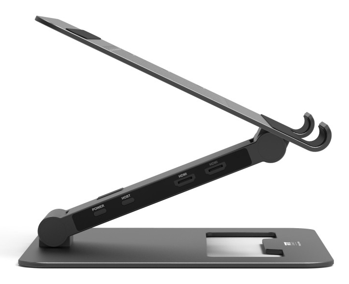 Bundle / 6x Adjustable Stand - Docking Type C - 2 X 4k - Eu
