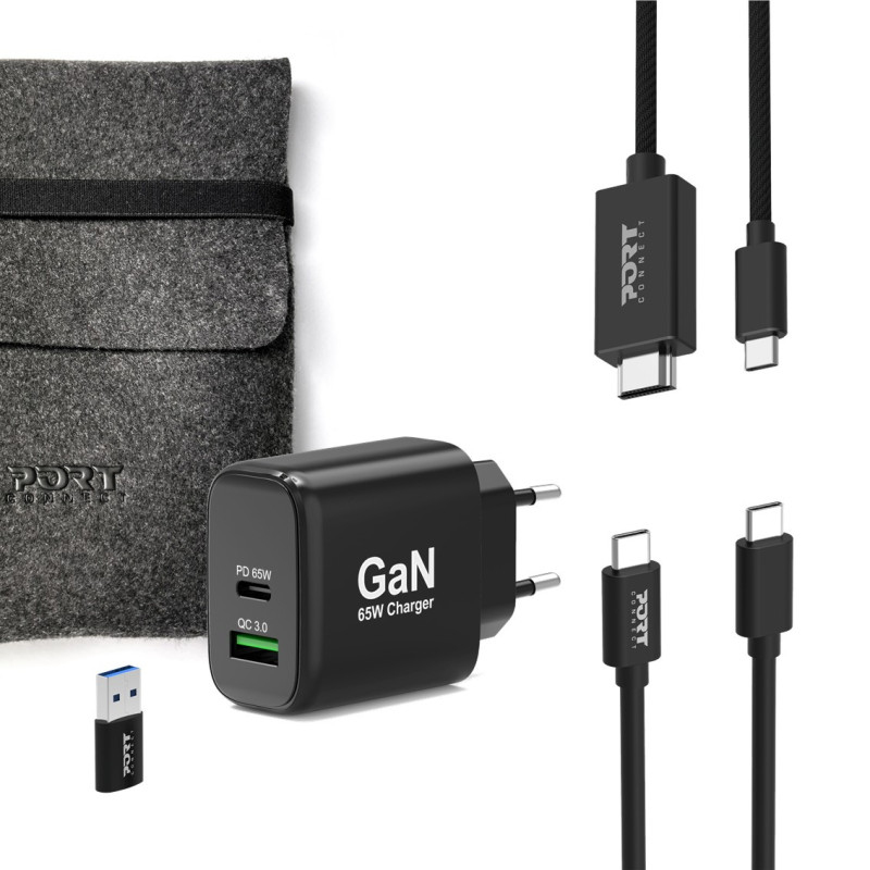 Wall Charger - Type C Pd 100w Gan - Universal Travel Plug