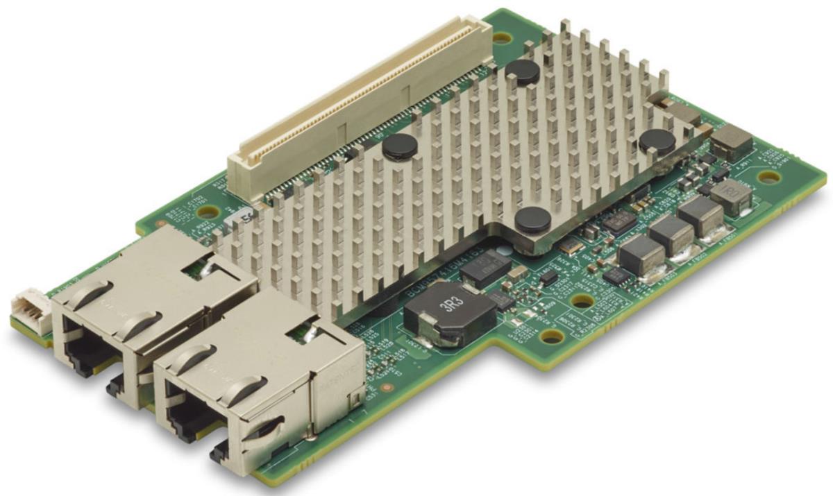 Dual-port 10gbase-t Ethernet Pci-e 3.0 X8 Ocp Mezzanine Card Halogen-free
