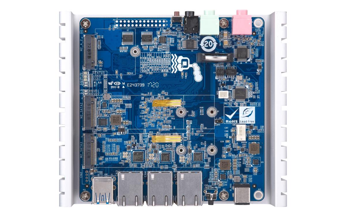 IoT Mini Server 2 Bay 1.7GHz Qc 2GB 3c Gbe 2x USB3.0