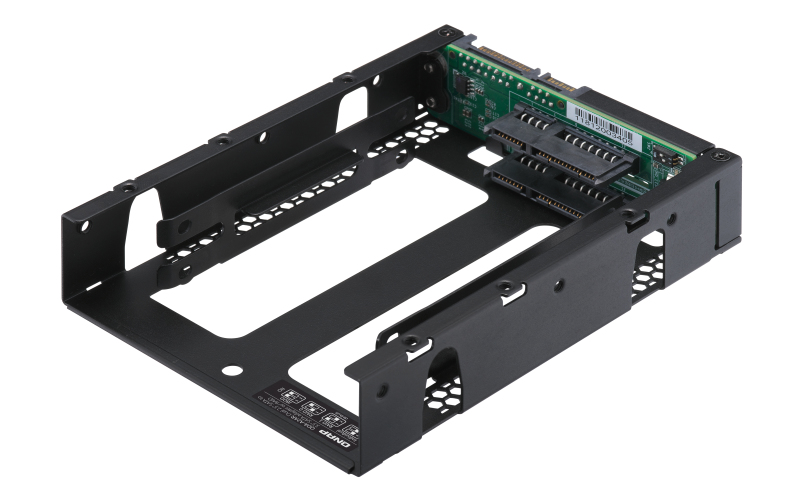 3.5in to dual 2.5in SATA adapter up to 9.5mm 2.5IN height suppport