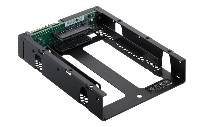 3.5in to dual 2.5in SATA adapter up to 9.5mm 2.5IN height suppport
