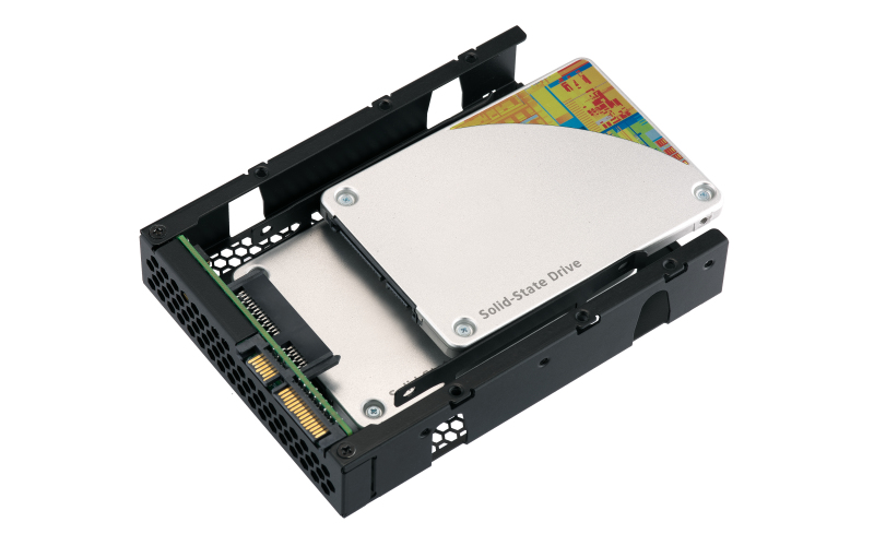 3.5in to dual 2.5in SATA adapter up to 9.5mm 2.5IN height suppport