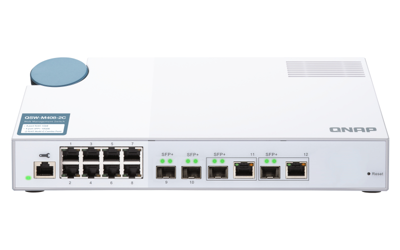 Switch QSW-M408-2C 8port 1gbps 2x 10g Sfp+nbase 2x10g Sfp+ Wmsw