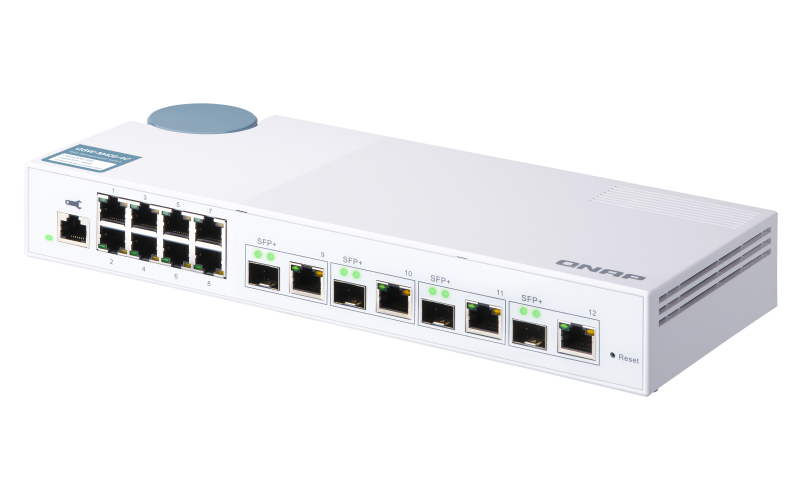 Switch QSW-M408-4C 8port 1gbps 4x 10g Sfp+/ Nbase-t Combo Wmsw