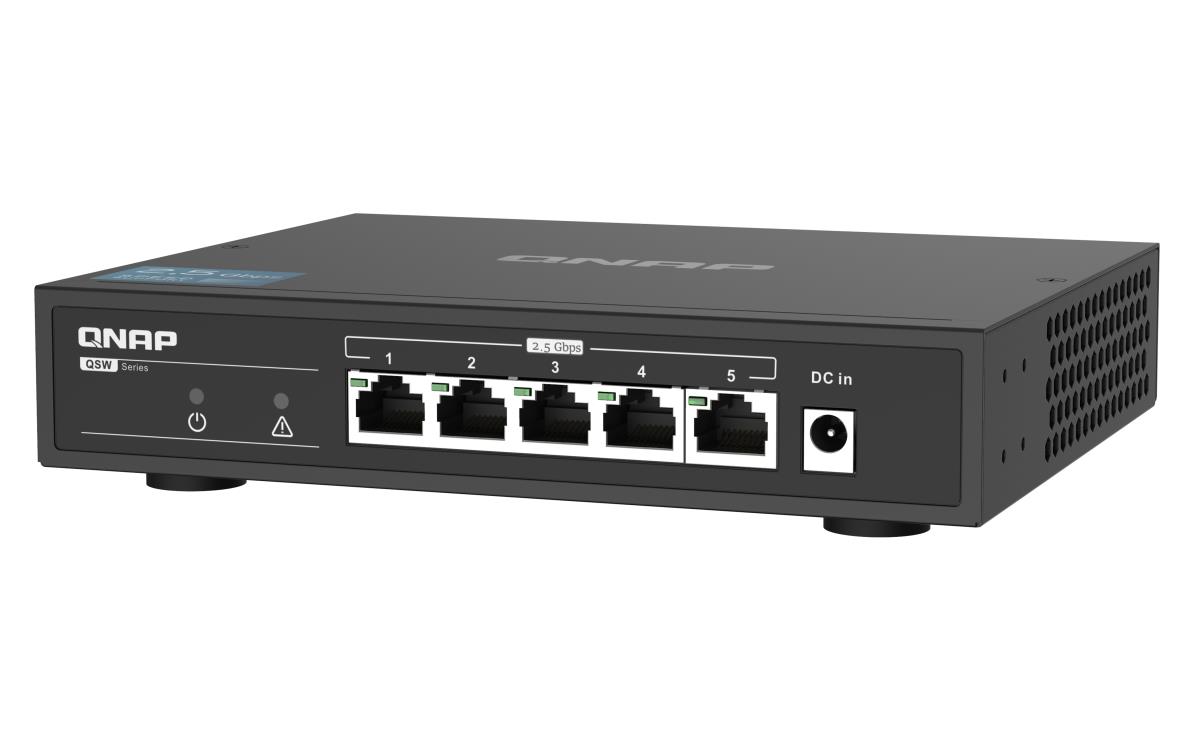 Switch Qsw-1105-5t 5port 2.5gbps Auto Neg 2.5g/1g/100m Unmanaged