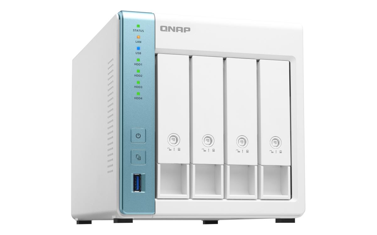 TS-431P3-2G 4BAY 1.7GHz QC 2GB DDR3L 1x 2.5GBE 1x GBE 3x USB3.2