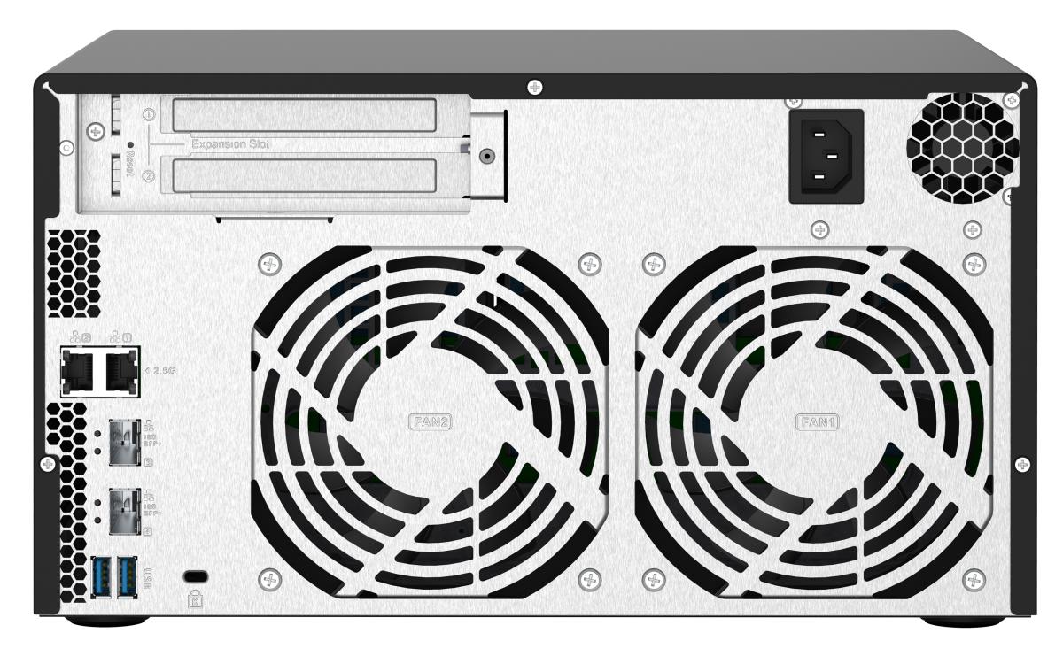 TS-832PX-4G 8 Bay 1.7GHz QC 8GB DDR4 2x 10GbE SFP + LAN + 2x 2.5GbE
