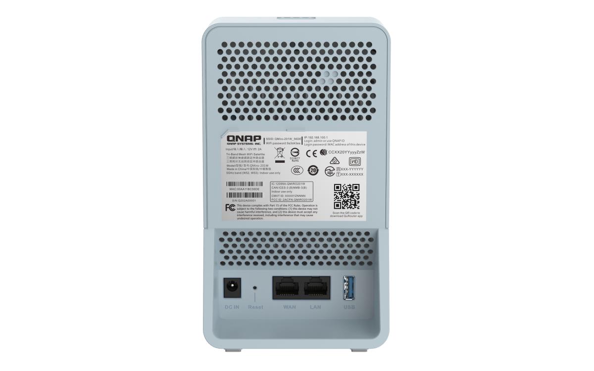 Wi-Fi Mesh Triband SD-WAN router 1x1GbE RJ45 WAN 1x 1GbE RJ45 LAN