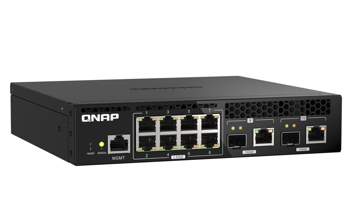 Switch Webmanged QSW-M2108R-2C 8x 2.5Gbps 2x 10Gbps SFP+/ NBASE-T webmanag RM
